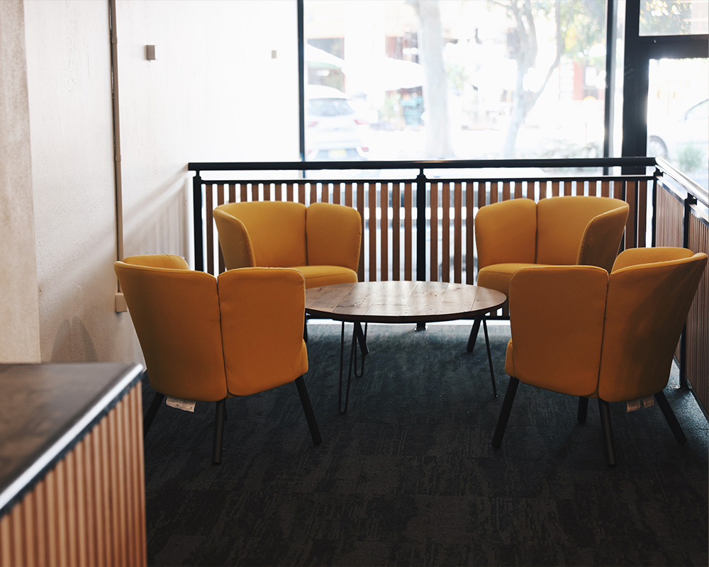 Our newly renovated space.